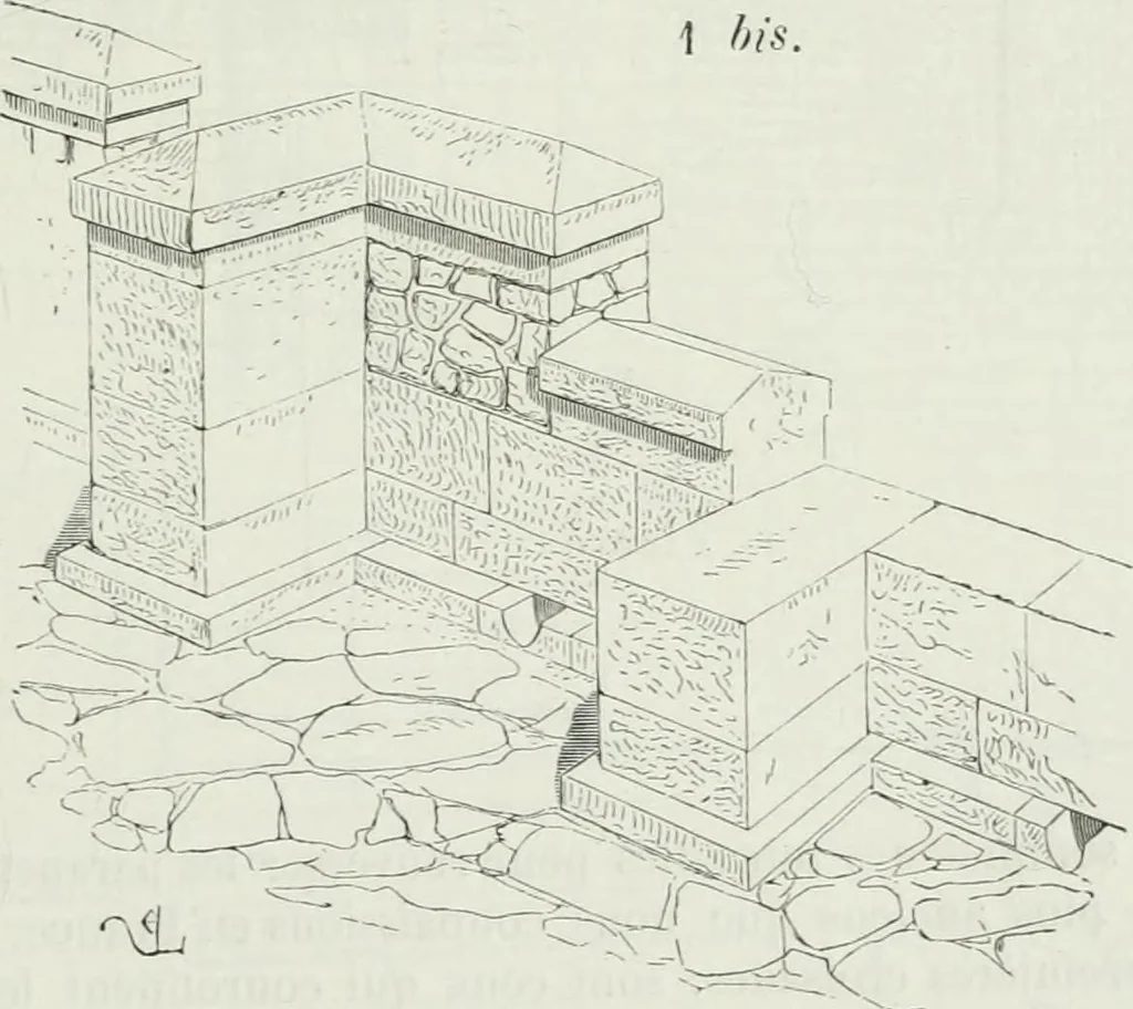 An illustration from Dictionnaire raisonné de l'architecture française du XIe au XVIe siècle, 1875, leaf 384