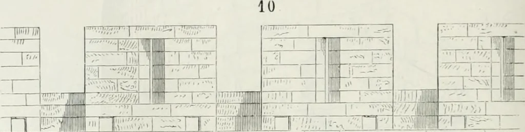 An illustration from Dictionnaire raisonné de l'architecture française du XIe au XVIe siècle, 1875, leaf 393