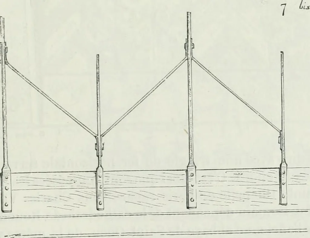 An illustration from Dictionnaire raisonné de l'architecture française du XIe au XVIe siècle, 1875, leaf 406