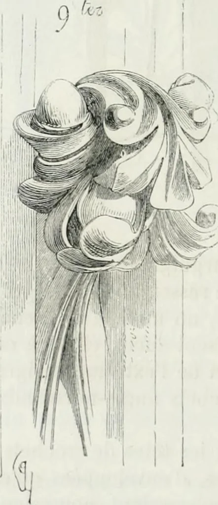 An illustration from Dictionnaire raisonné de l'architecture française du XIe au XVIe siècle, 1875, leaf 419