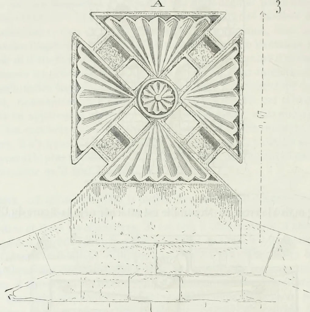 An illustration from Dictionnaire raisonné de l'architecture française du XIe au XVIe siècle, 1875, leaf 429
