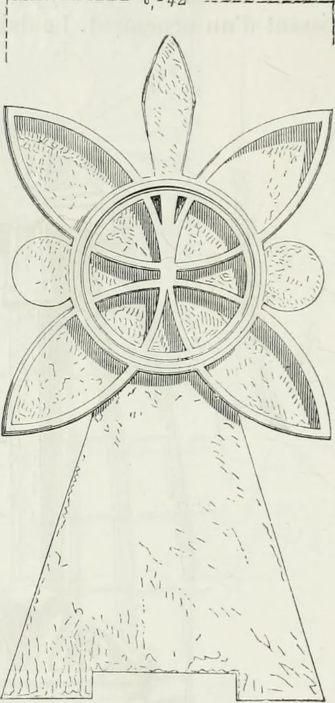 An illustration from Dictionnaire raisonné de l'architecture française du XIe au XVIe siècle, 1875, leaf 431