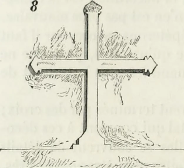 An illustration from Dictionnaire raisonné de l'architecture française du XIe au XVIe siècle, 1875, leaf 435