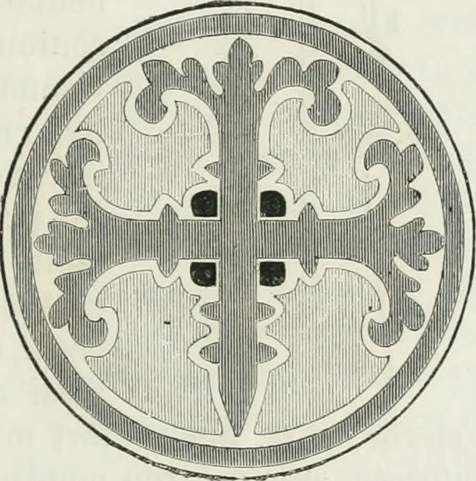 An illustration from Dictionnaire raisonné de l'architecture française du XIe au XVIe siècle, 1875, leaf 436