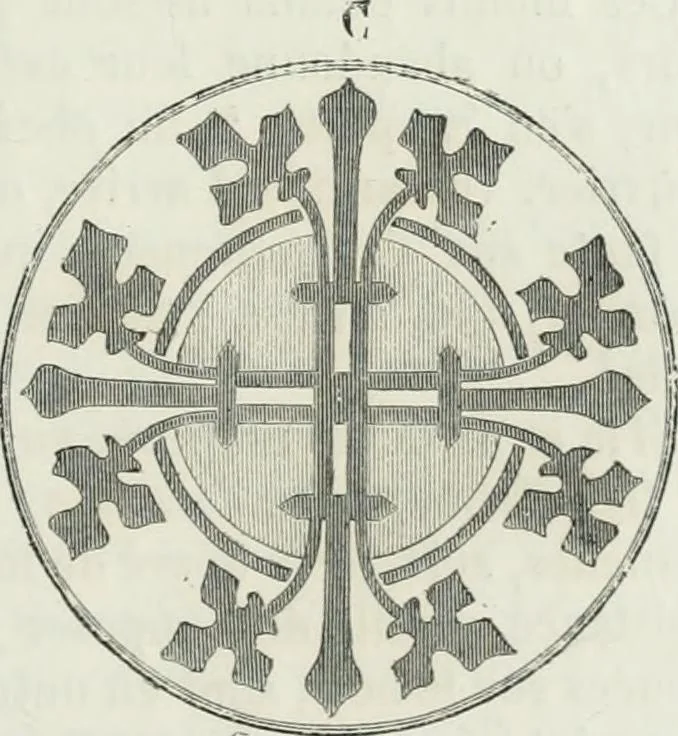 An illustration from Dictionnaire raisonné de l'architecture française du XIe au XVIe siècle, 1875, leaf 436