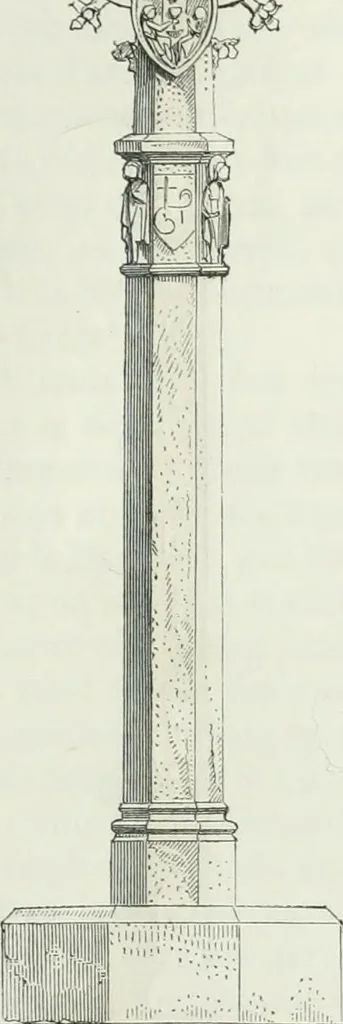 An illustration from Dictionnaire raisonné de l'architecture française du XIe au XVIe siècle, 1875, leaf 448