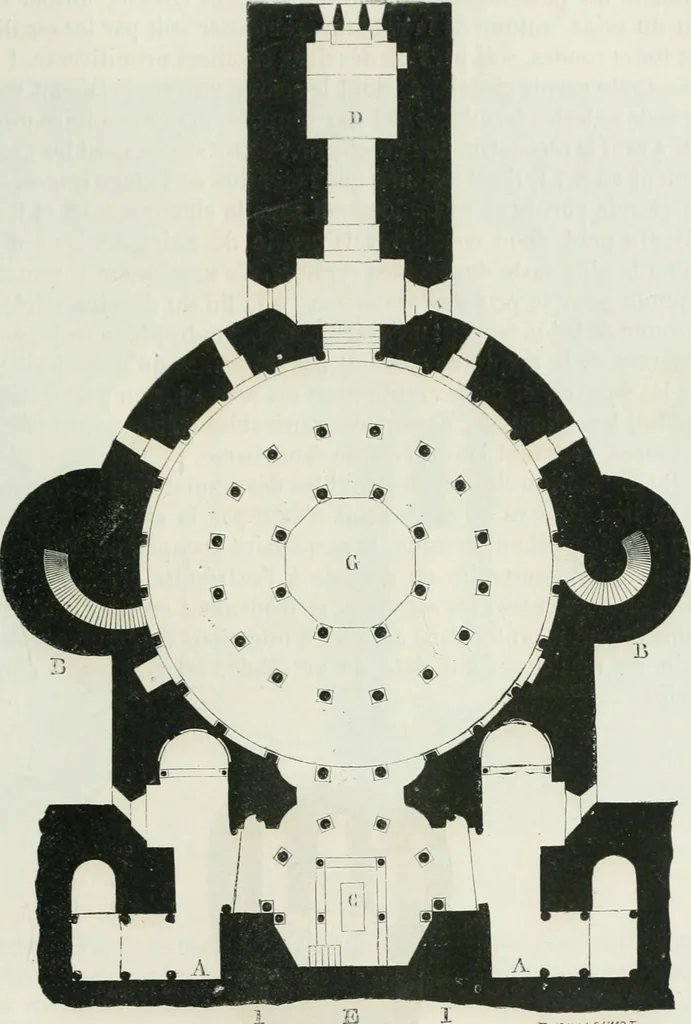 An illustration from Dictionnaire raisonné de l'architecture française du XIe au XVIe siècle, 1875, leaf 462