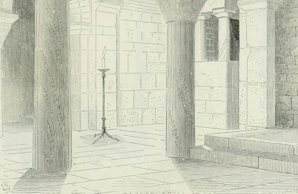 An illustration from Dictionnaire raisonné de l'architecture française du XIe au XVIe siècle, 1875, leaf 464