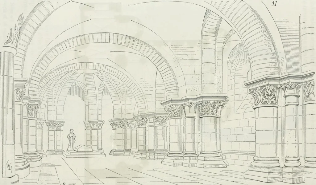 An illustration from Dictionnaire raisonné de l'architecture française du XIe au XVIe siècle, 1875, leaf 467