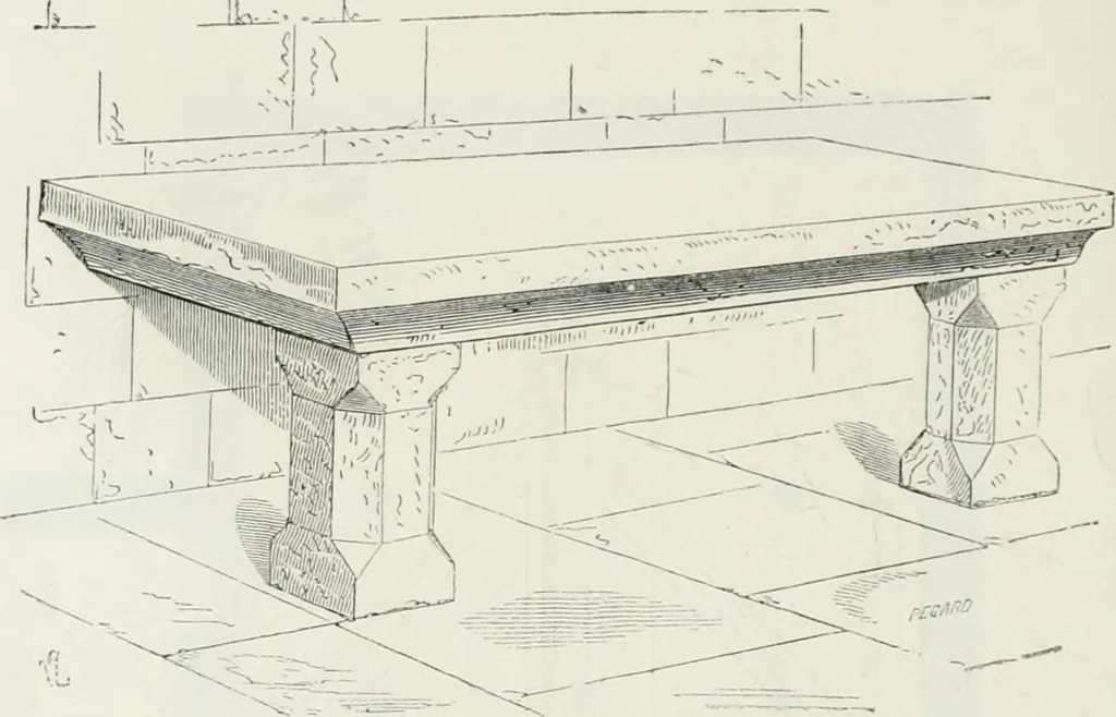 An illustration from Dictionnaire raisonné de l'architecture française du XIe au XVIe siècle, 1875, leaf 493