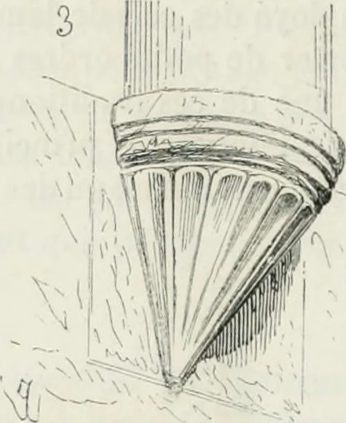 An illustration from Dictionnaire raisonné de l'architecture française du XIe au XVIe siècle, 1875, leaf 497