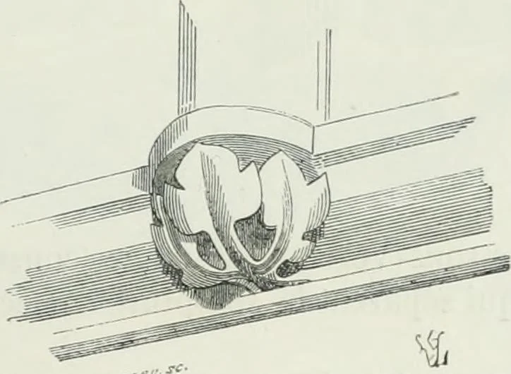 An illustration from Dictionnaire raisonné de l'architecture française du XIe au XVIe siècle, 1875, leaf 506