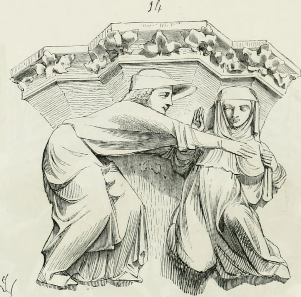 An illustration from Dictionnaire raisonné de l'architecture française du XIe au XVIe siècle, 1875, leaf 509