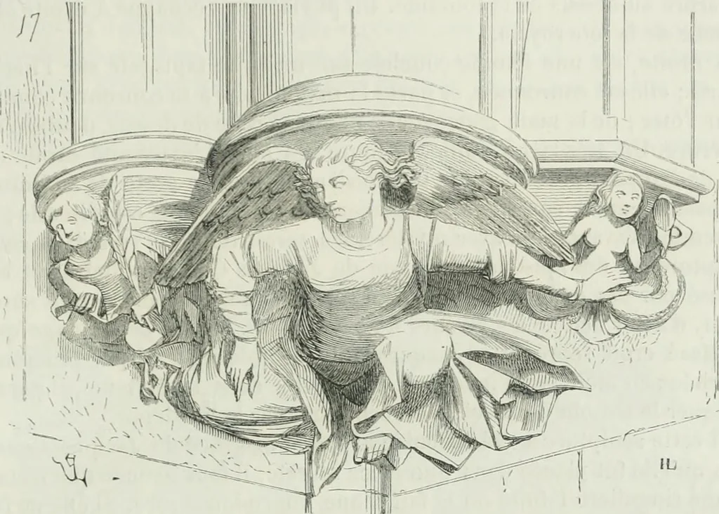 An illustration from Dictionnaire raisonné de l'architecture française du XIe au XVIe siècle, 1875, leaf 512