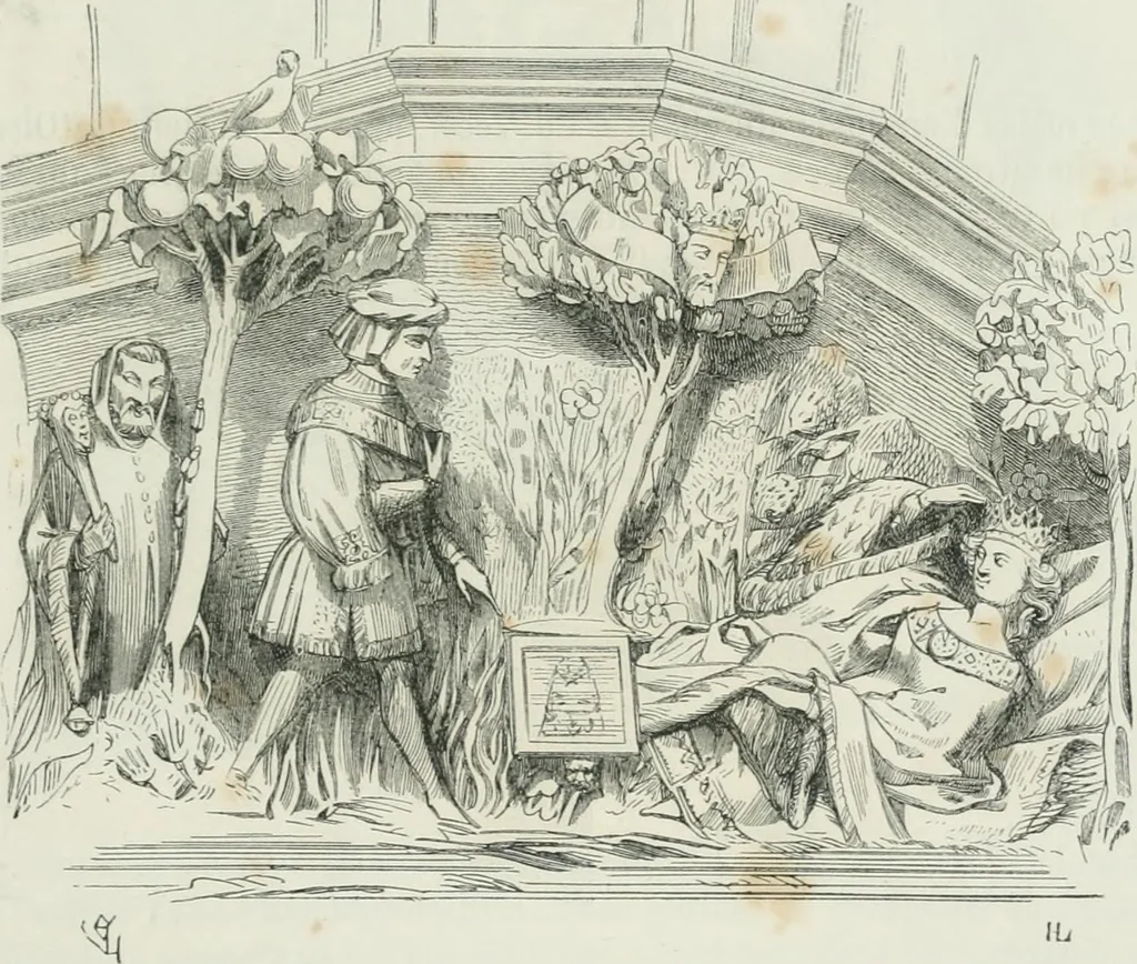 An illustration from Dictionnaire raisonné de l'architecture française du XIe au XVIe siècle, 1875, leaf 514