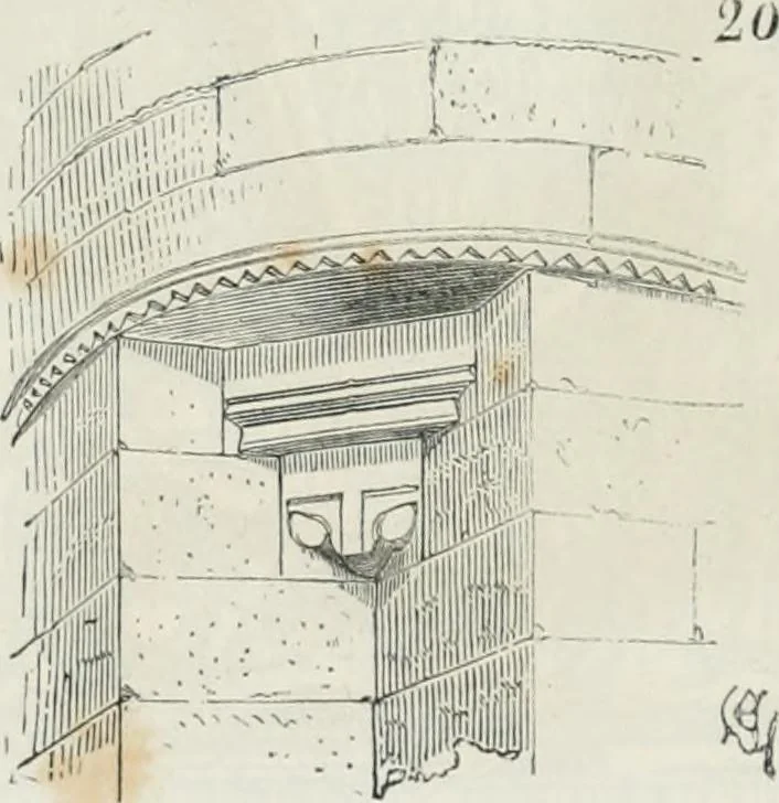 An illustration from Dictionnaire raisonné de l'architecture française du XIe au XVIe siècle, 1875, leaf 515