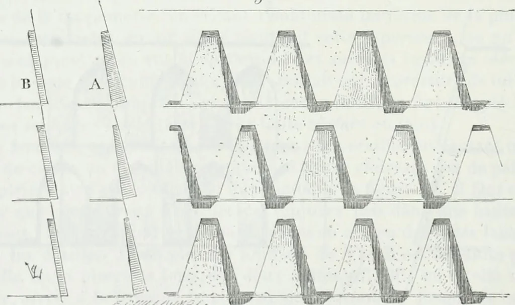 An illustration from Dictionnaire raisonné de l'architecture française du XIe au XVIe siècle, 1875, leaf 111