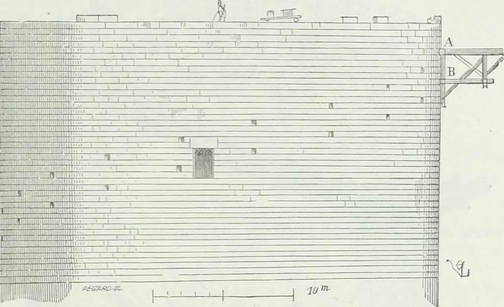 An illustration from Dictionnaire raisonné de l'architecture française du XIe au XVIe siècle, 1875, leaf 114