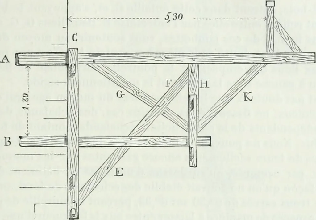 An illustration from Dictionnaire raisonné de l'architecture française du XIe au XVIe siècle, 1875, leaf 116