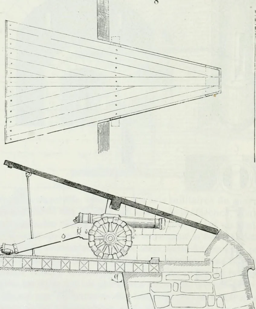 An illustration from Dictionnaire raisonné de l'architecture française du XIe au XVIe siècle, 1875, leaf 211