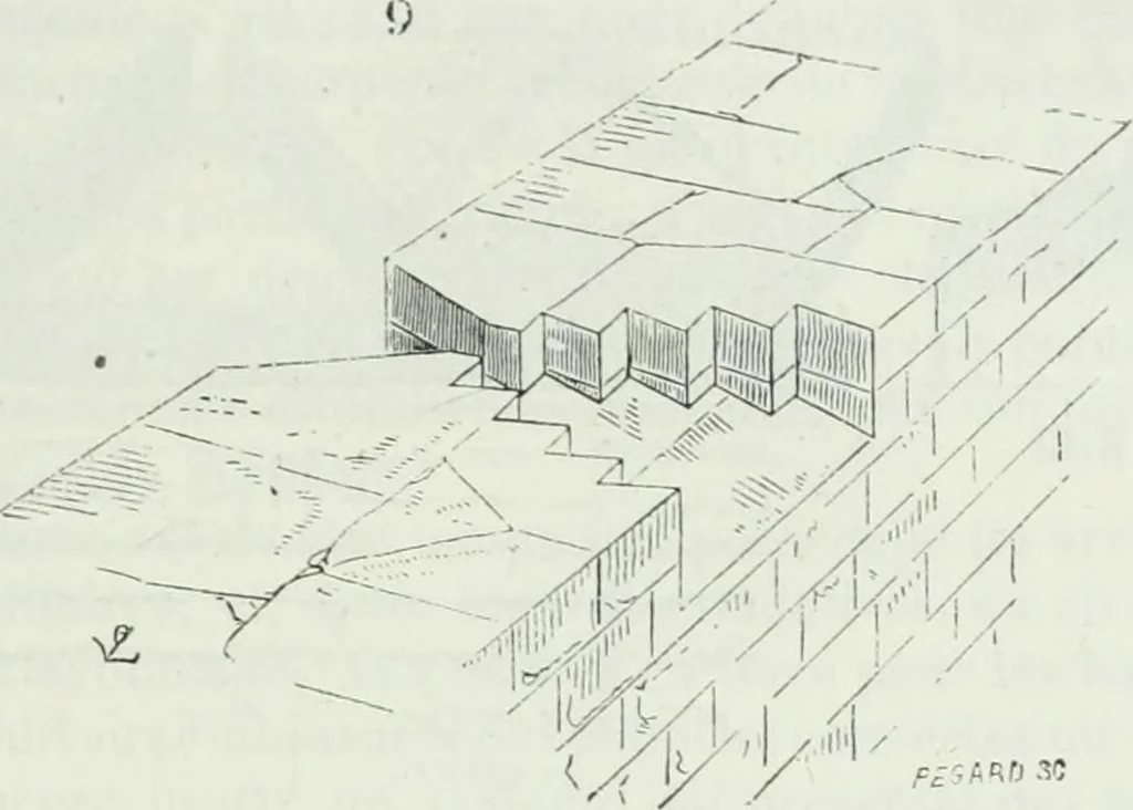 An illustration from Dictionnaire raisonné de l'architecture française du XIe au XVIe siècle, 1875, leaf 212