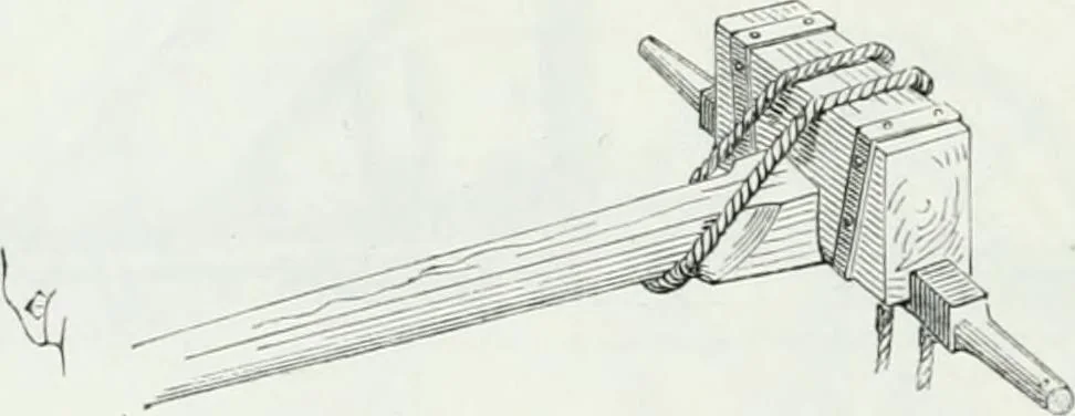 An illustration from Dictionnaire raisonné de l'architecture française du XIe au XVIe siècle, 1875, leaf 223
