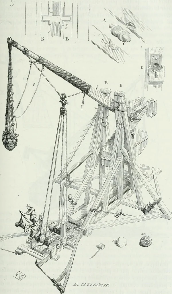 An illustration from Dictionnaire raisonné de l'architecture française du XIe au XVIe siècle, 1875, leaf 236