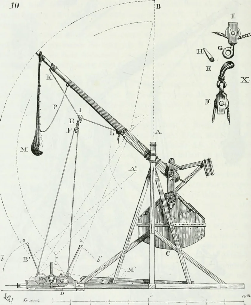 An illustration from Dictionnaire raisonné de l'architecture française du XIe au XVIe siècle, 1875, leaf 237