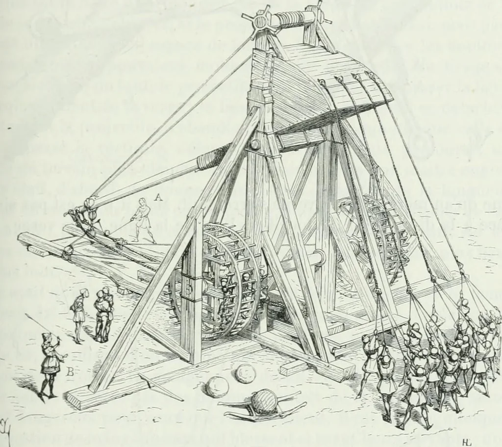 An illustration from Dictionnaire raisonné de l'architecture française du XIe au XVIe siècle, 1875, leaf 246