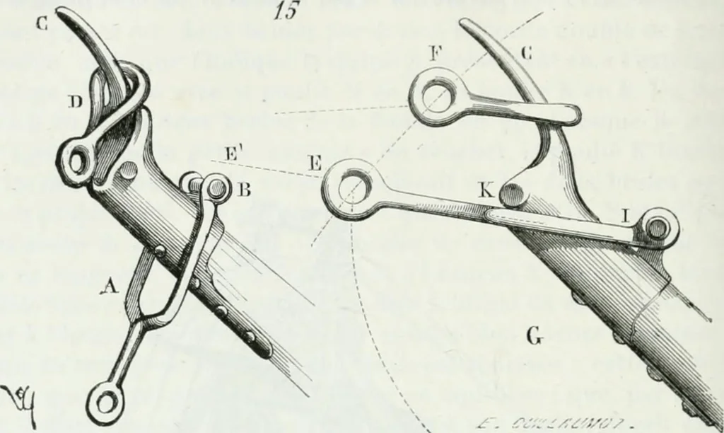 An illustration from Dictionnaire raisonné de l'architecture française du XIe au XVIe siècle, 1875, leaf 247