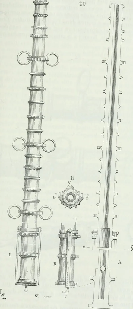 An illustration from Dictionnaire raisonné de l'architecture française du XIe au XVIe siècle, 1875, leaf 256