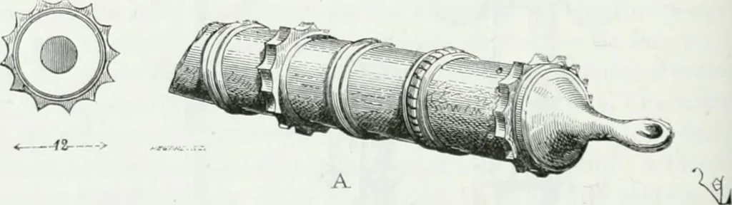 An illustration from Dictionnaire raisonné de l'architecture française du XIe au XVIe siècle, 1875, leaf 257