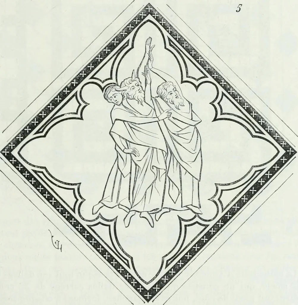 An illustration from Dictionnaire raisonné de l'architecture française du XIe au XVIe siècle, 1875, leaf 26