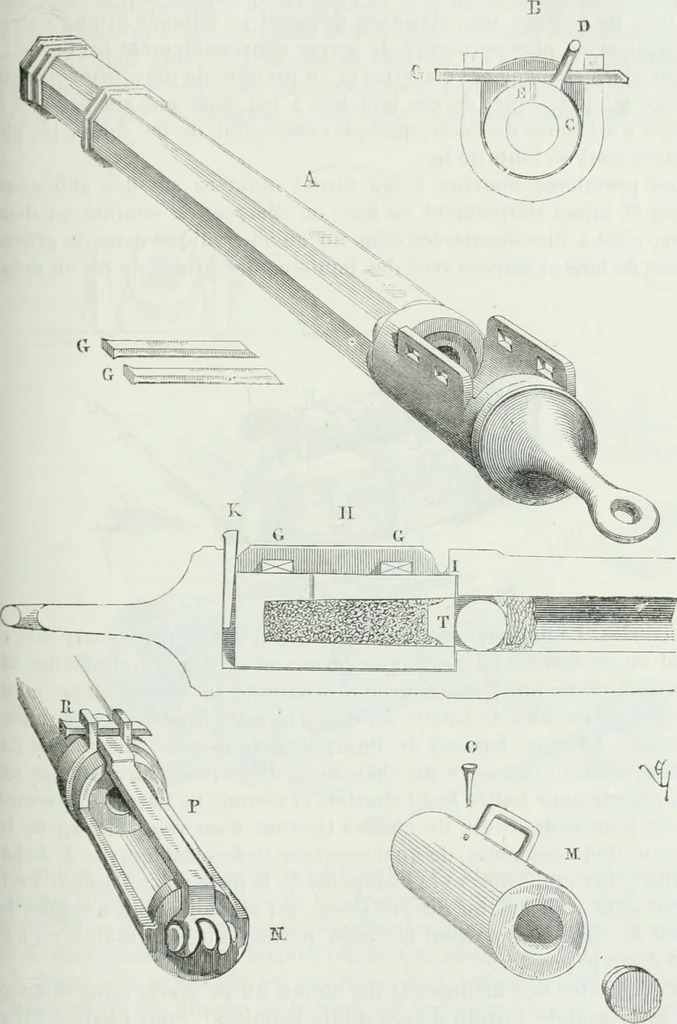 An illustration from Dictionnaire raisonné de l'architecture française du XIe au XVIe siècle, 1875, leaf 262