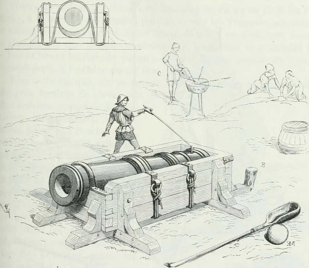 An illustration from Dictionnaire raisonné de l'architecture française du XIe au XVIe siècle, 1875, leaf 264