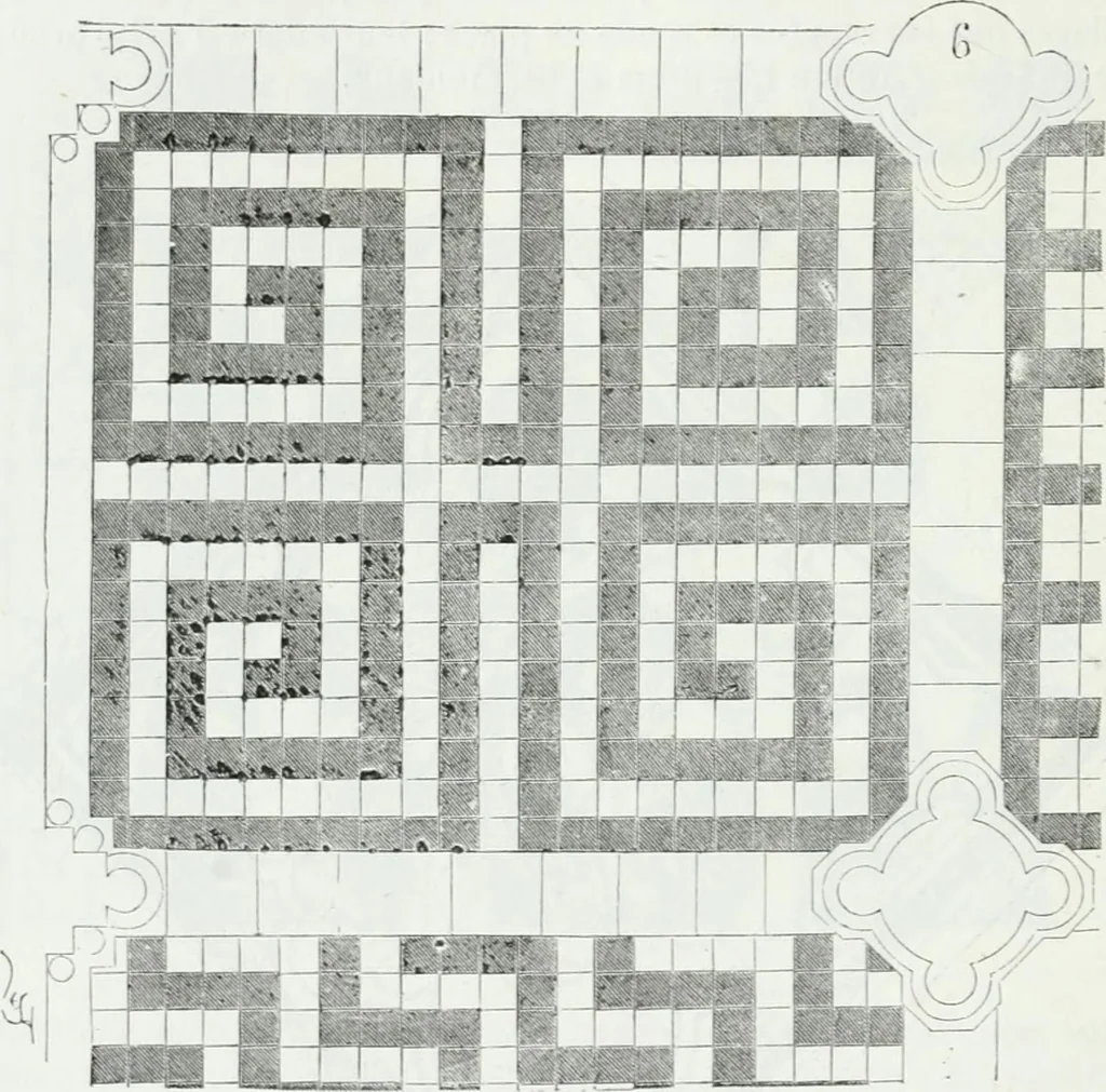 An illustration from Dictionnaire raisonné de l'architecture française du XIe au XVIe siècle, 1875, leaf 27