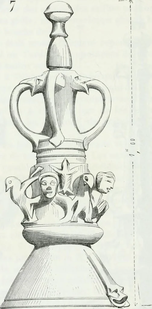 An illustration from Dictionnaire raisonné de l'architecture française du XIe au XVIe siècle, 1875, leaf 287