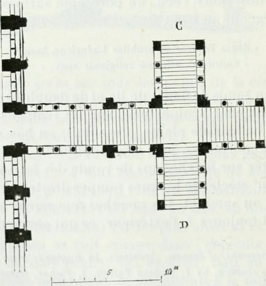 An illustration from Dictionnaire raisonné de l'architecture française du XIe au XVIe siècle, 1875, leaf 299
