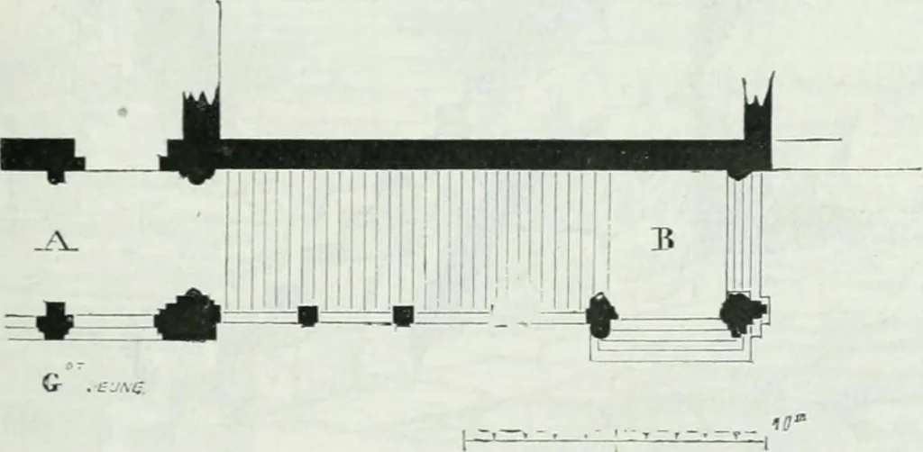 An illustration from Dictionnaire raisonné de l'architecture française du XIe au XVIe siècle, 1875, leaf 300