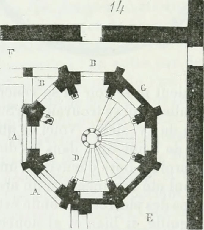 An illustration from Dictionnaire raisonné de l'architecture française du XIe au XVIe siècle, 1875, leaf 317
