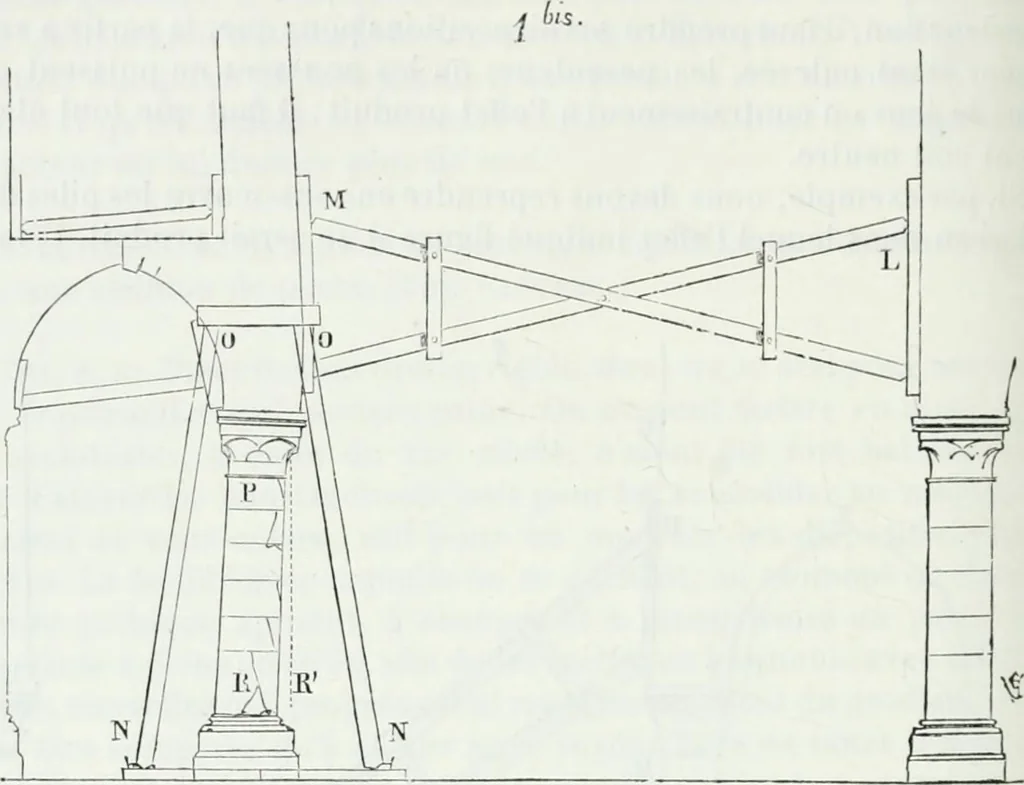 An illustration from Dictionnaire raisonné de l'architecture française du XIe au XVIe siècle, 1875, leaf 343
