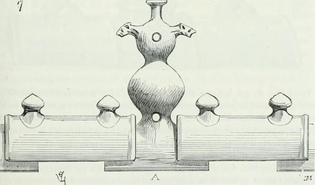 An illustration from Dictionnaire raisonné de l'architecture française du XIe au XVIe siècle, 1875, leaf 372