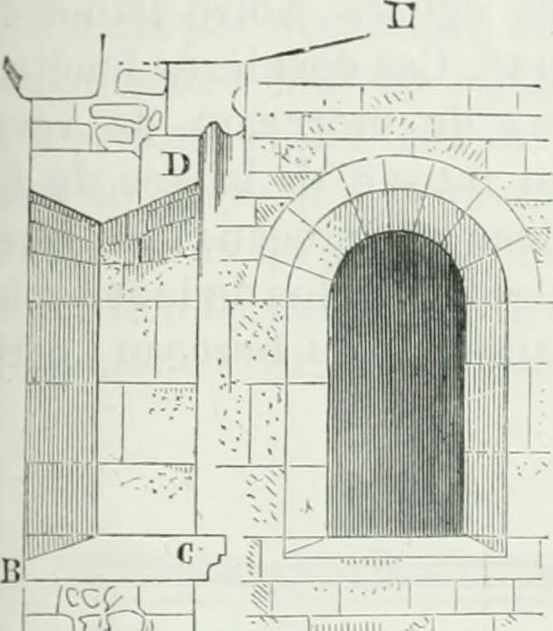 An illustration from Dictionnaire raisonné de l'architecture française du XIe au XVIe siècle, 1875, leaf 380