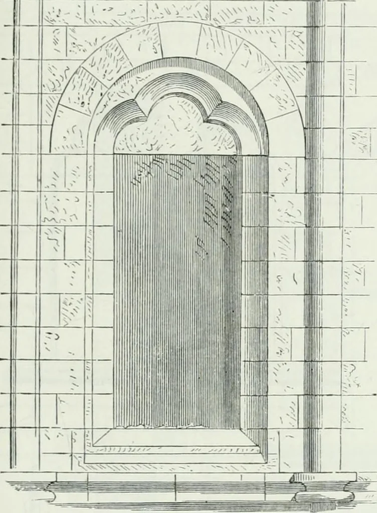 An illustration from Dictionnaire raisonné de l'architecture française du XIe au XVIe siècle, 1875, leaf 416