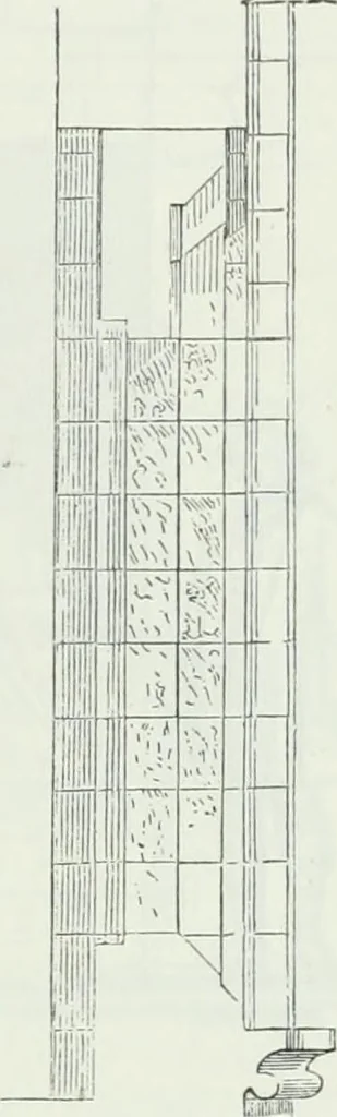 An illustration from Dictionnaire raisonné de l'architecture française du XIe au XVIe siècle, 1875, leaf 416