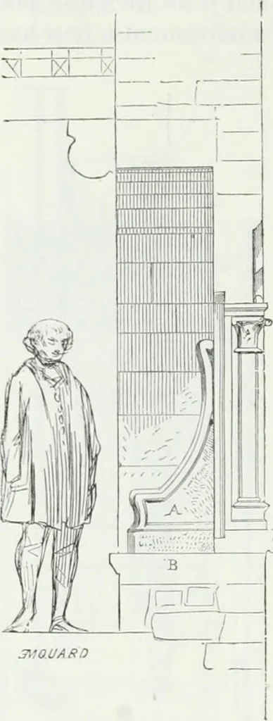An illustration from Dictionnaire raisonné de l'architecture française du XIe au XVIe siècle, 1875, leaf 417