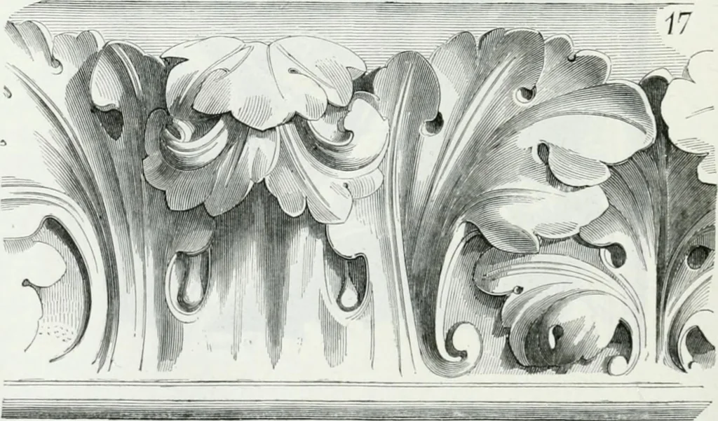 An illustration from Dictionnaire raisonné de l'architecture française du XIe au XVIe siècle, 1875, leaf 511