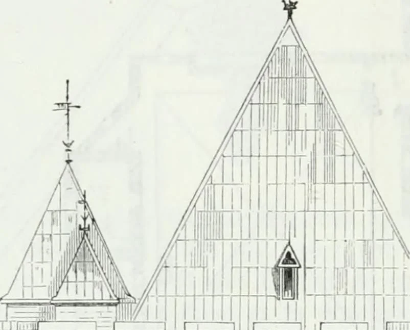 An illustration from Dictionnaire raisonné de l'architecture française du XIe au XVIe siècle, 1875, leaf 53