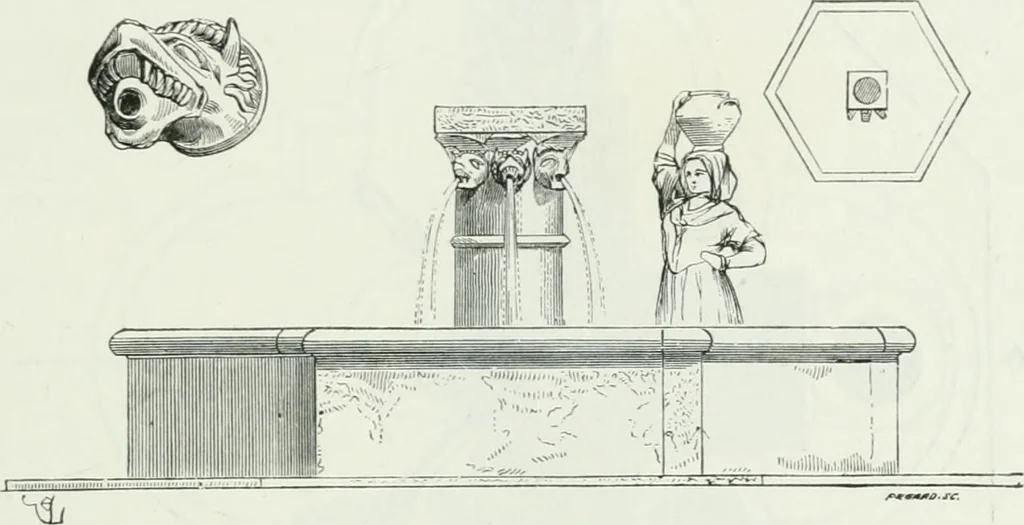 An illustration from Dictionnaire raisonné de l'architecture française du XIe au XVIe siècle, 1875, leaf 538