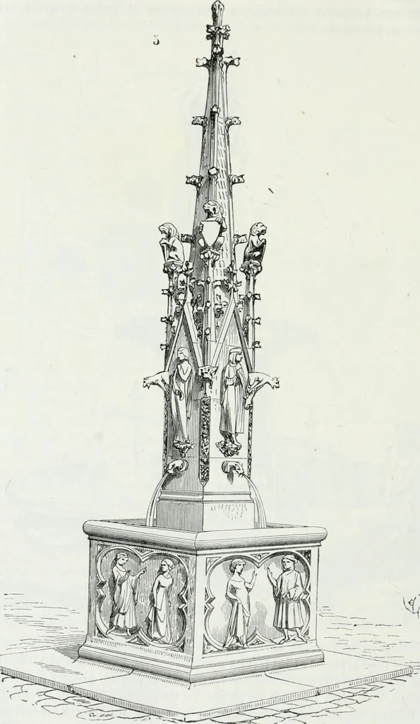 An illustration from Dictionnaire raisonné de l'architecture française du XIe au XVIe siècle, 1875, leaf 541